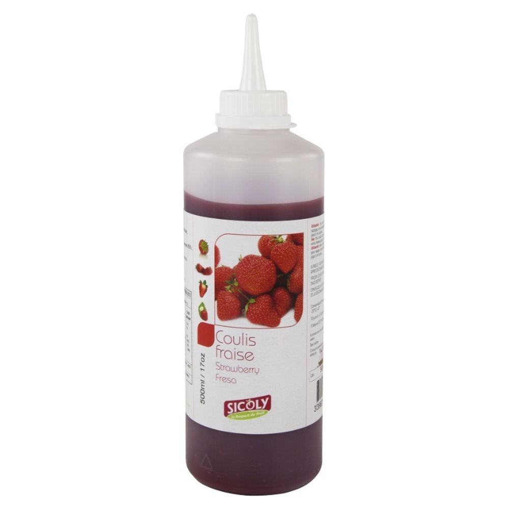 Coulis Fraise Bouteille