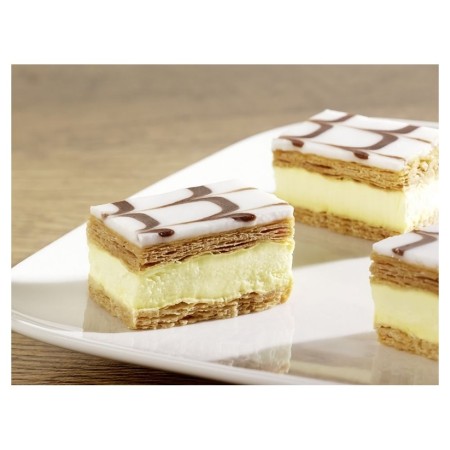 Mini tranches (mille-feuilles) à la crème (14 gr)