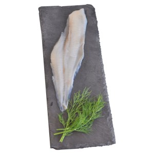 Einzelnes Schollenfilet (Plie) 60-80 g, 10 % GL, M