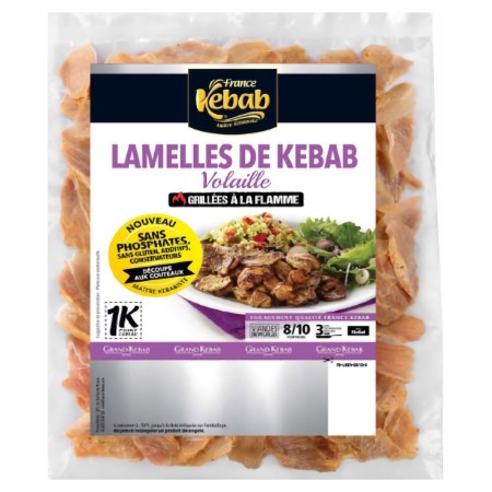 Kebab-Geflügelstreifen