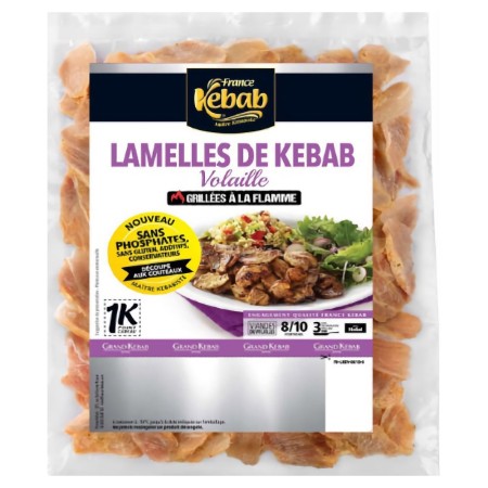 Kebab lamelles de volaille
