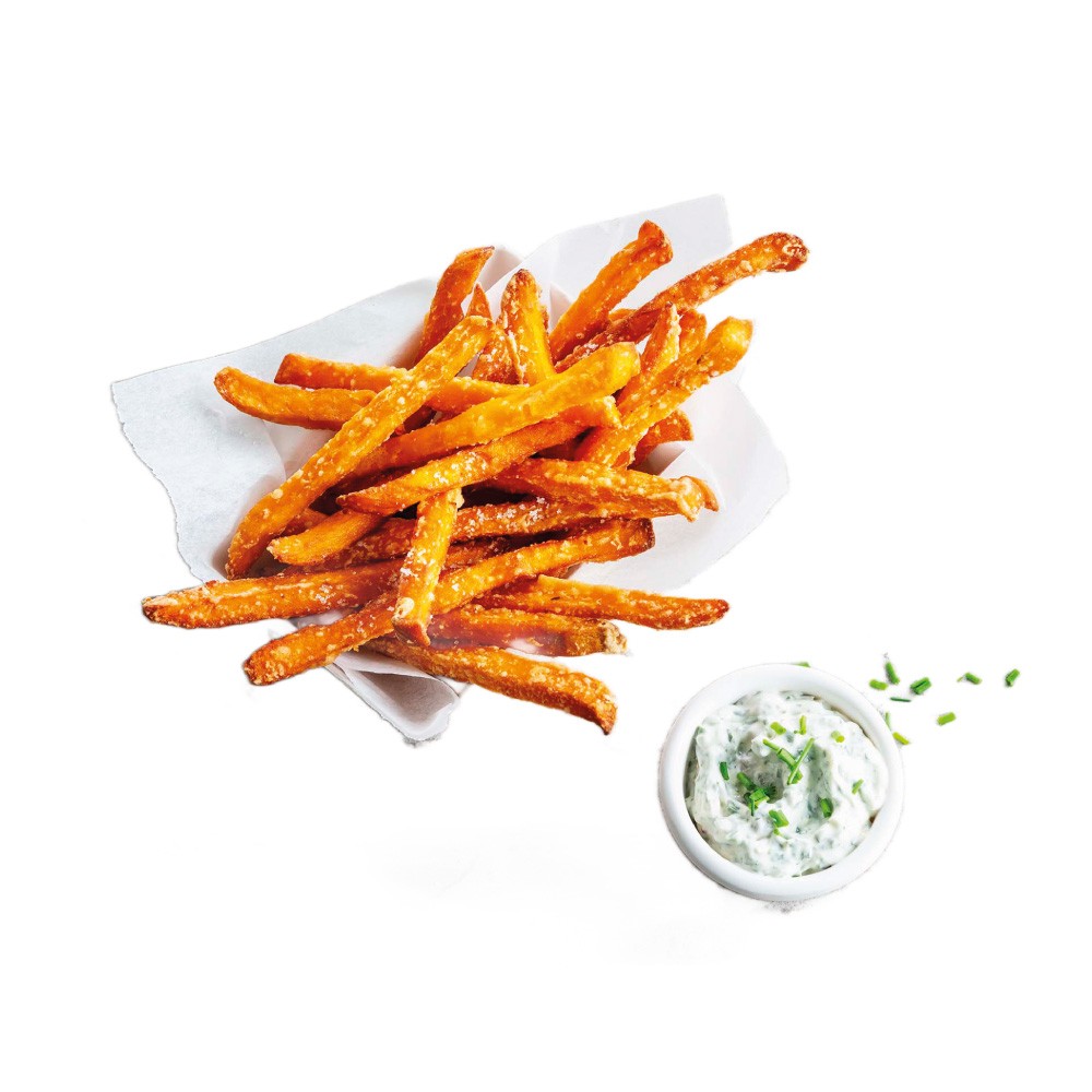 Frites de patates douces, CRISPY