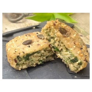 Pané de blé, fromage et épinards (env. 47x100 gr)