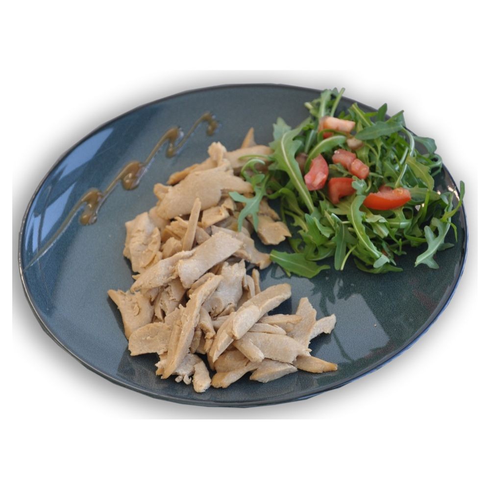 Vegetarisches Geschnetzeltes (ERBSEN & WEIZEN)