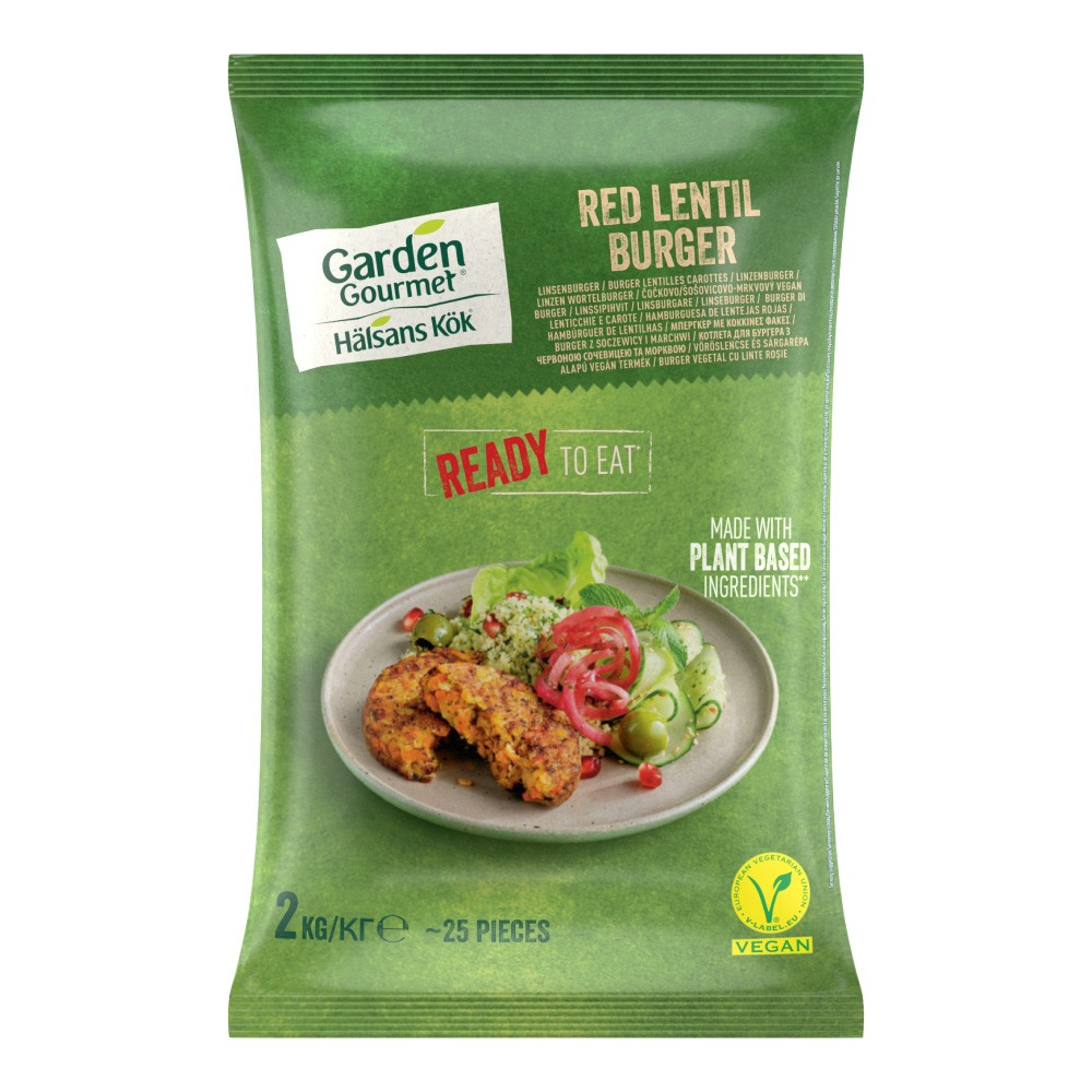 Garden Gourmet Red Lentil Burger