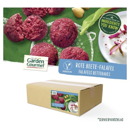 Garden Gourmet Beetroot Falafel Ball (ca. 21 g/Stü