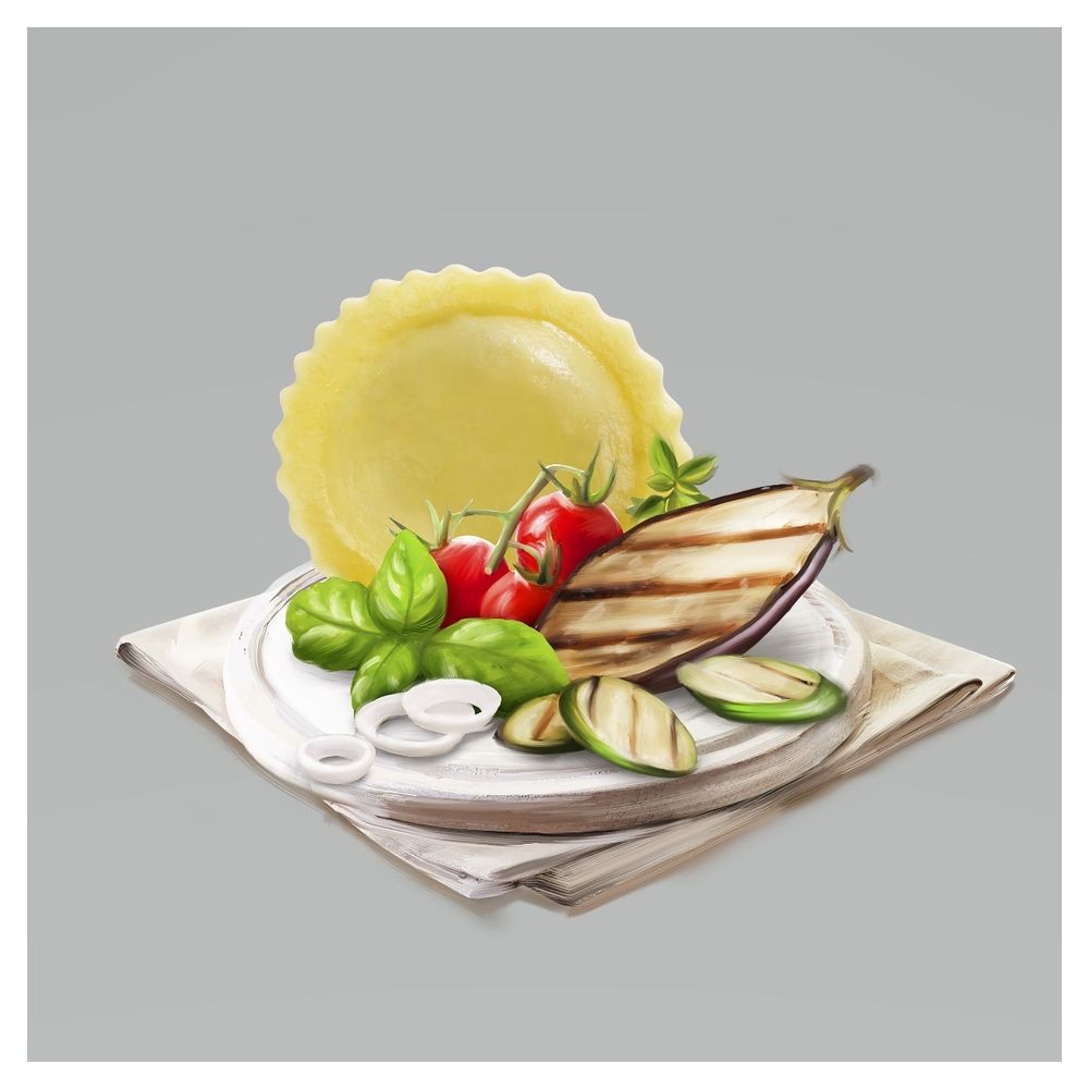 Pâtes farcies aux Légumes grillés Vegan