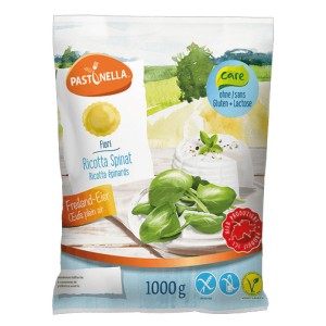 Fiori ricotta/épinards S/GLUTEN et S/LACTOSE