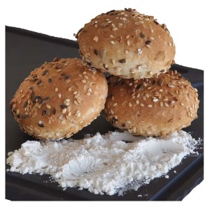 Mini-Bun mit Getreide (120 x 25 g) 