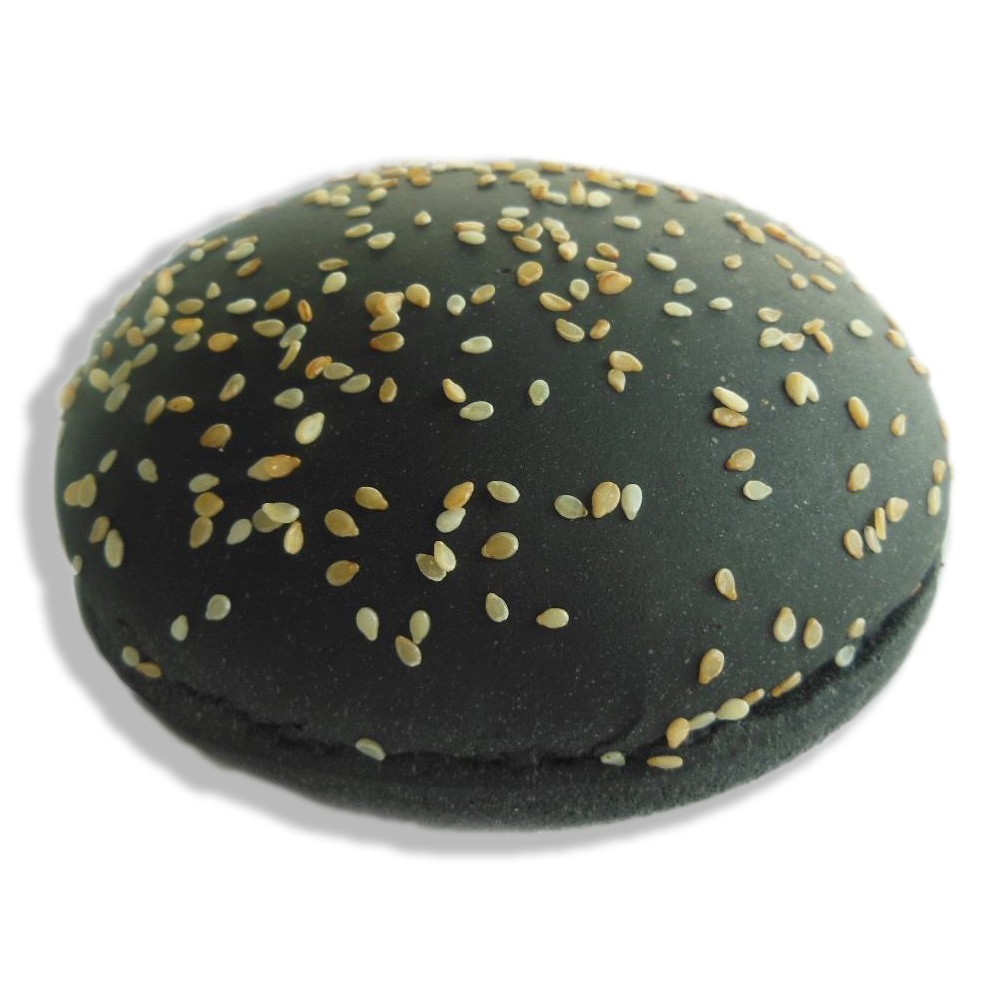 Schwarzes Bun mit Sesam Ø 11 cm (30 x 83 g)