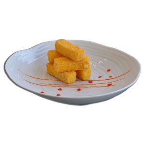 Cremiger Polenta-Riegel mit Emmentaler, 30-40 g