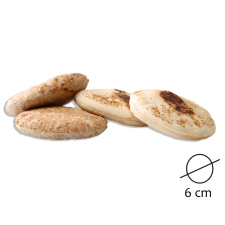 MINI PAIN PITA cocktail Ø 6 cm (env. 18gr/pce)