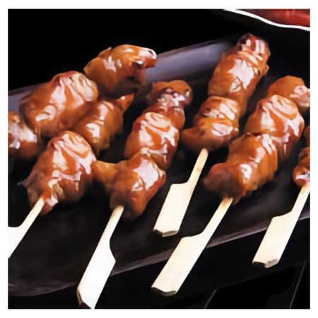 Brochettes de poulet yakitori au soja (30 gr)*