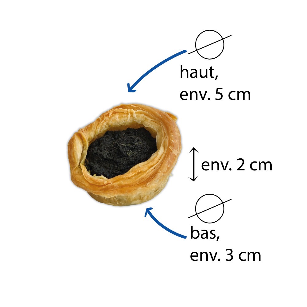 Amuse-bouche Epinards (72x18 gr)