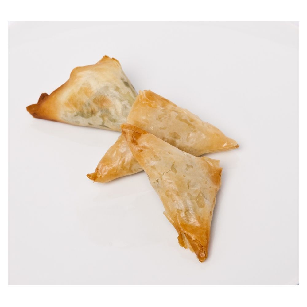 Spanakopita (Blätterteiggebäck mit Spinat/Feta) (3