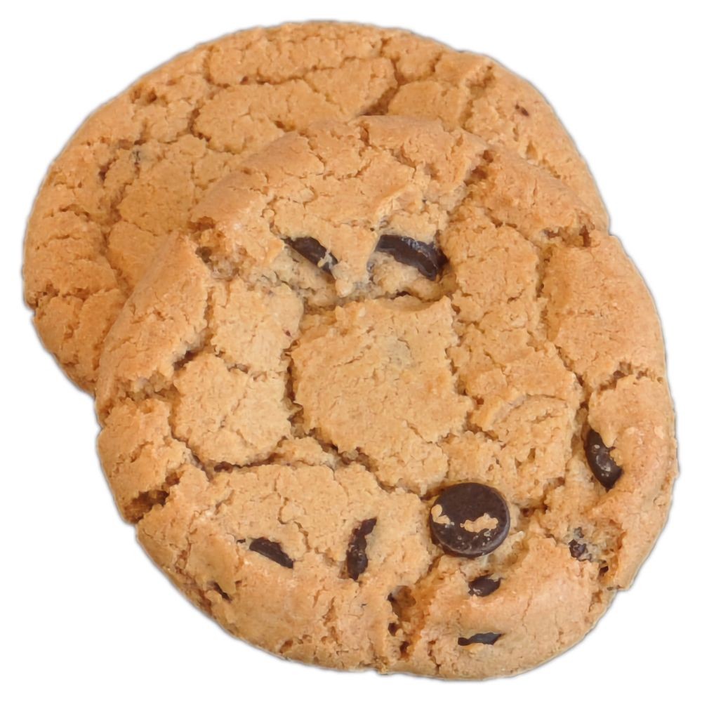 Cookies mit Schokoladenstückchen. einzelverpackt (