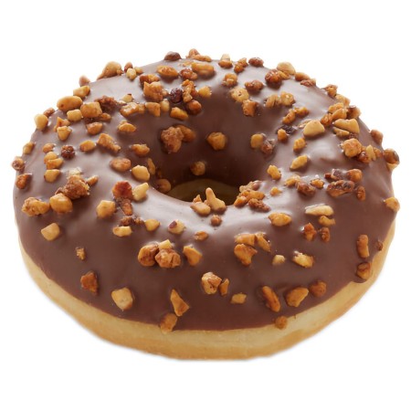 Donuts mit Schokoladen-/Haselnussfüllung (69 g) D1