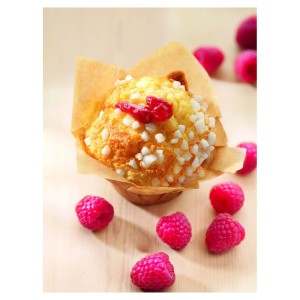 Muffins au Citron fourrés Framboises (112 gr)