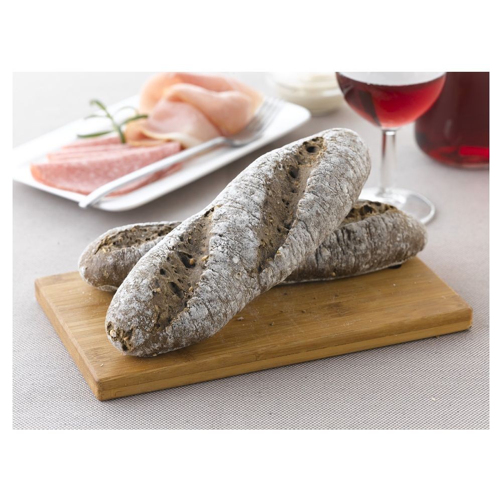 Graues Mehrkorn-Baguette 20 cm (125 g) B668