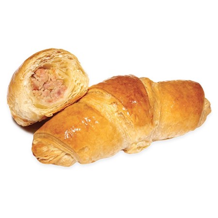 Croissant au jambon, cru (40x115 gr)