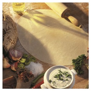 Fond de Flammenkuchen, ovale, (150 gr/pce)