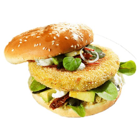 Burger végétarien pané 100 gr,  BIO-SUISSE