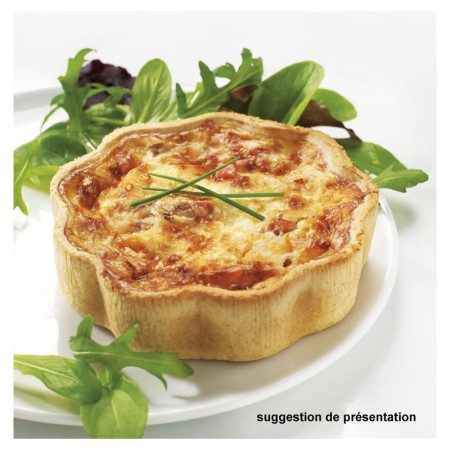 Quiche Lorraine ind. (12x180 gr) 12cm 43044