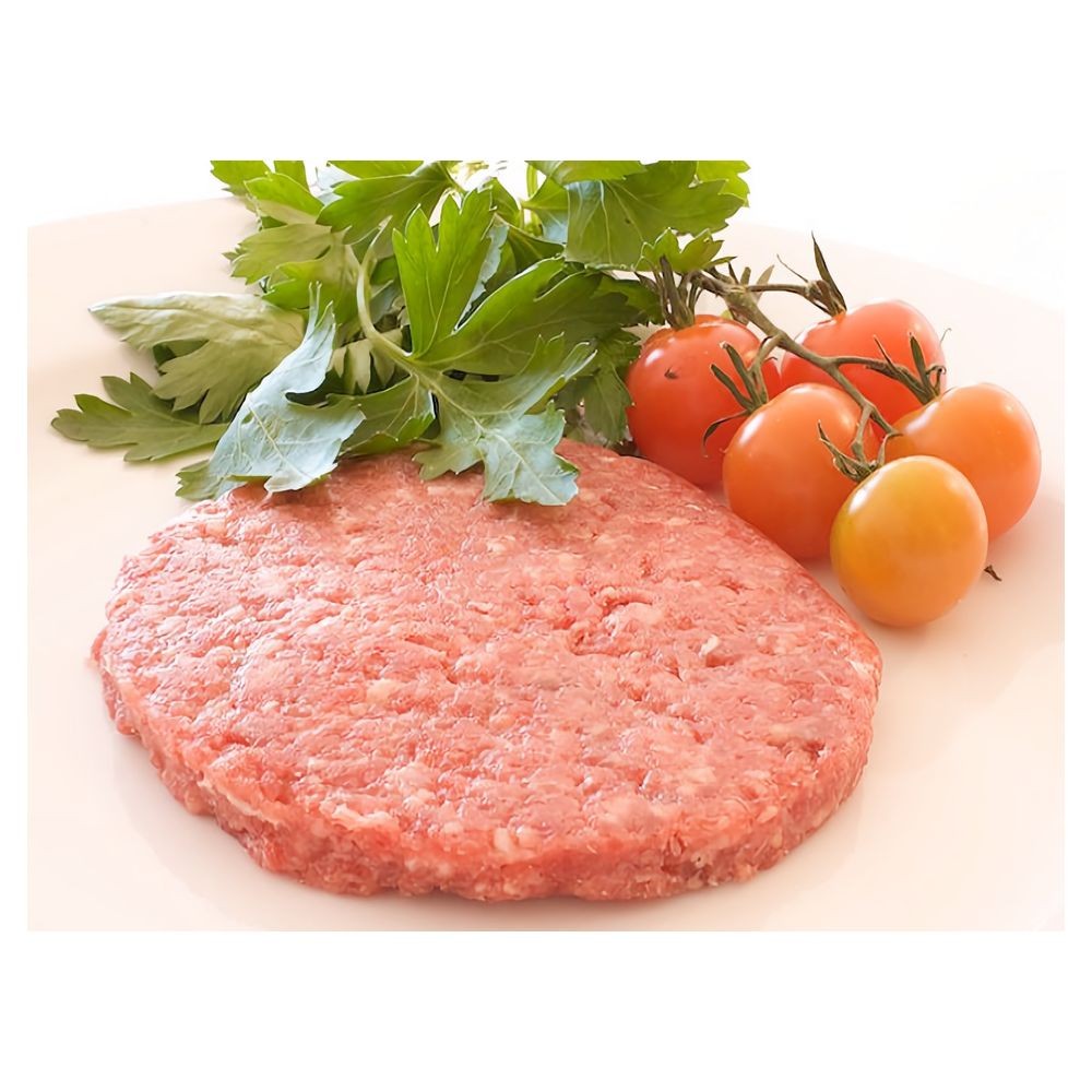 Hamburger aus reinem Rindfleisch, Premium-Qualität
