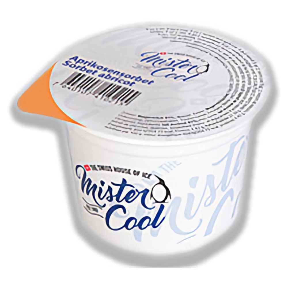 Aprikosensorbet, Becher (100 ml)