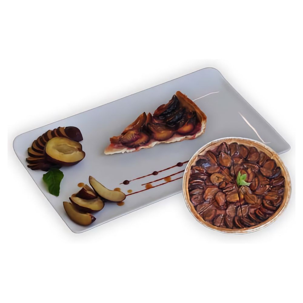 Tarte mit Pflaumen, reine Butter, 27 cm, 5 x 1 kg