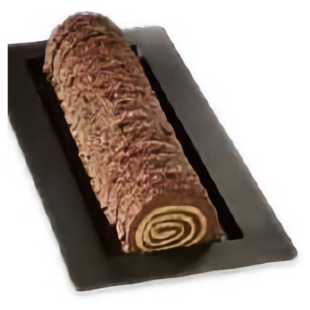 Schokoladenbaumstamm 750 g (bereits geschnitten)