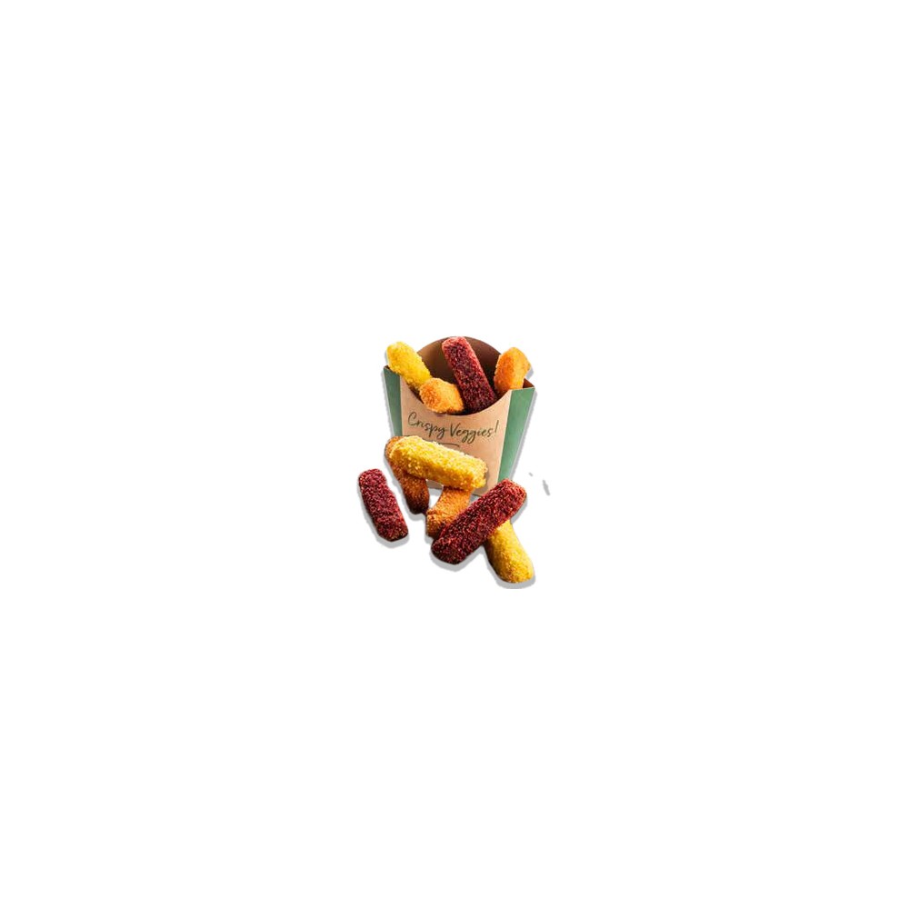 Knusprigen Gemüsesticks, Trio (3 Sorten)