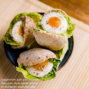 MINI PAIN PITA cocktail Ø 6 cm (env. 18gr/pce) 2