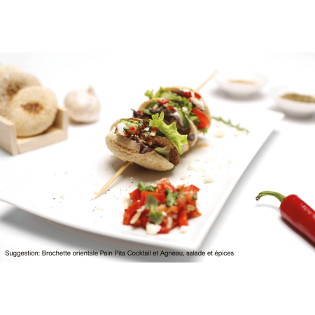 MINI PAIN PITA cocktail Ø 6 cm (env. 18gr/pce)