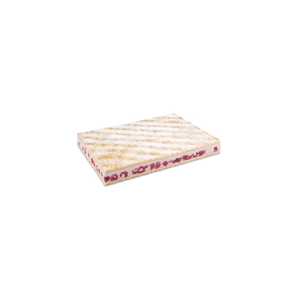 Halbrechteck Himbeer-Macaron, 2x2665 g 