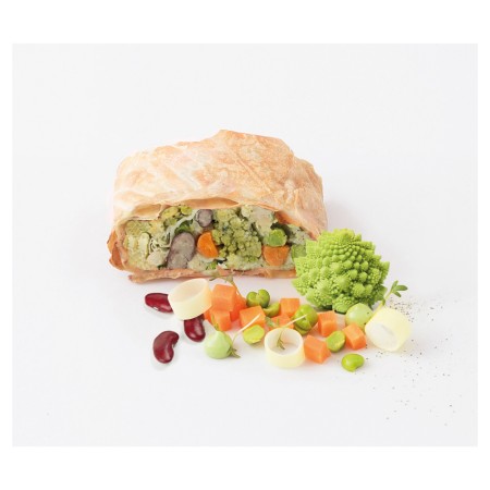 Caterline Strudel aux légumes, végétalien PS