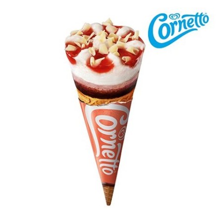 LUSSO Cornetto Fraise 24x120 ml