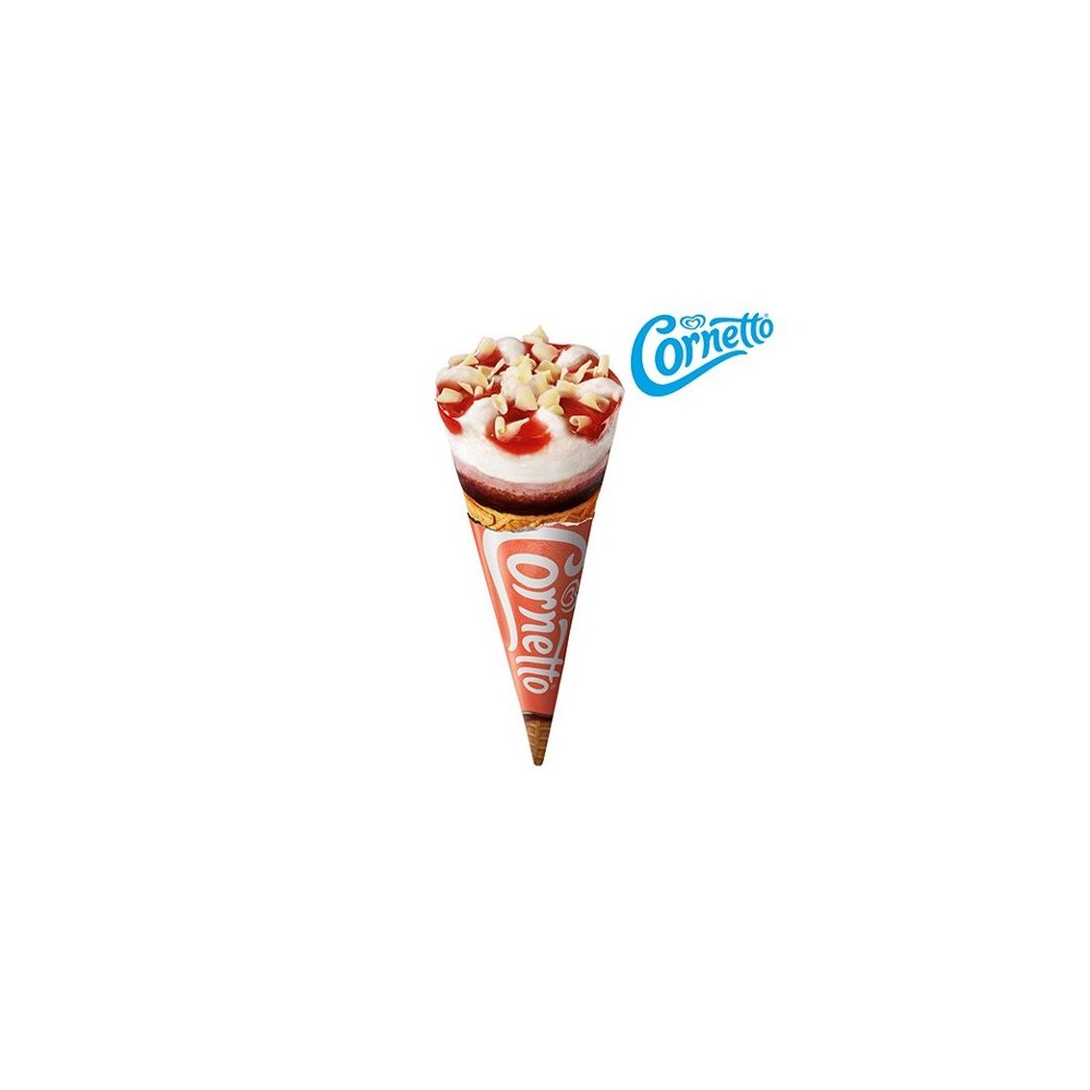 LUSSO Cornetto Fraise (24x125 ml)