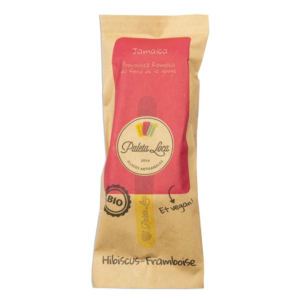 Paleta Loca Eiscreme Hibiskus-Himbeere (24x80 ml) 