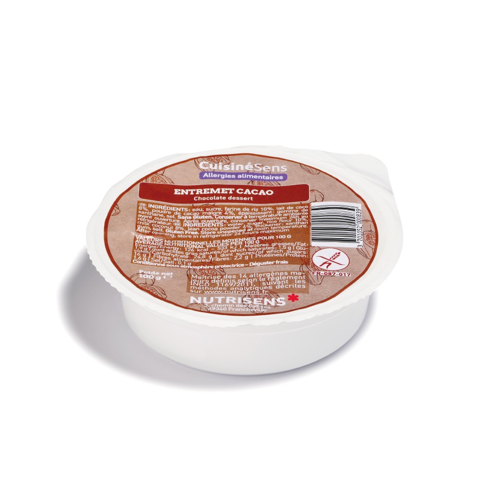 NUTRI Dessert au chocolat (100 gr)