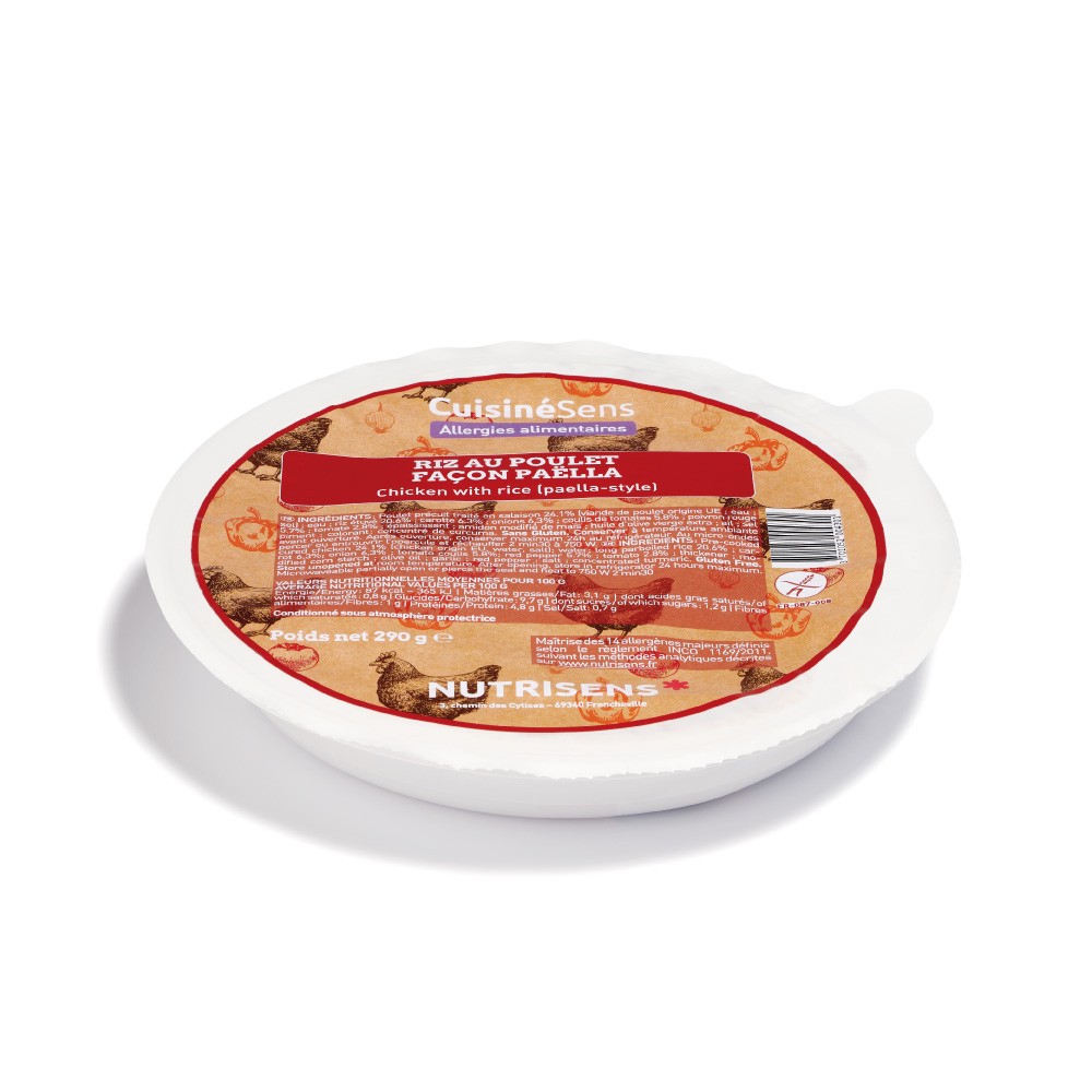 NUTRI Paella Poulet (290 gr)