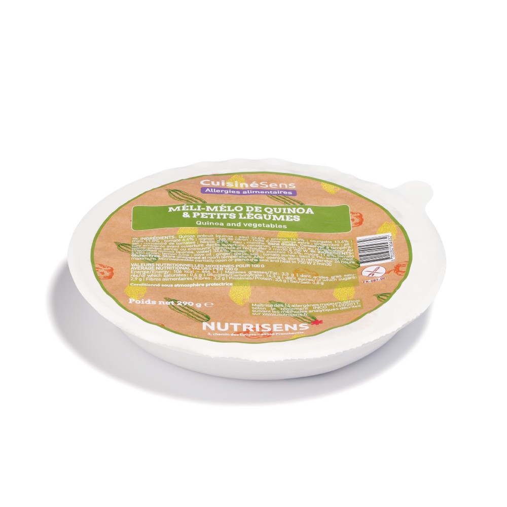 NUTRI Méli Mélo Quinoa et Petits Légumes (280 gr)