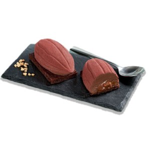 Cabosse "Chocolat Coeur Caramel et noisette" 75 gr