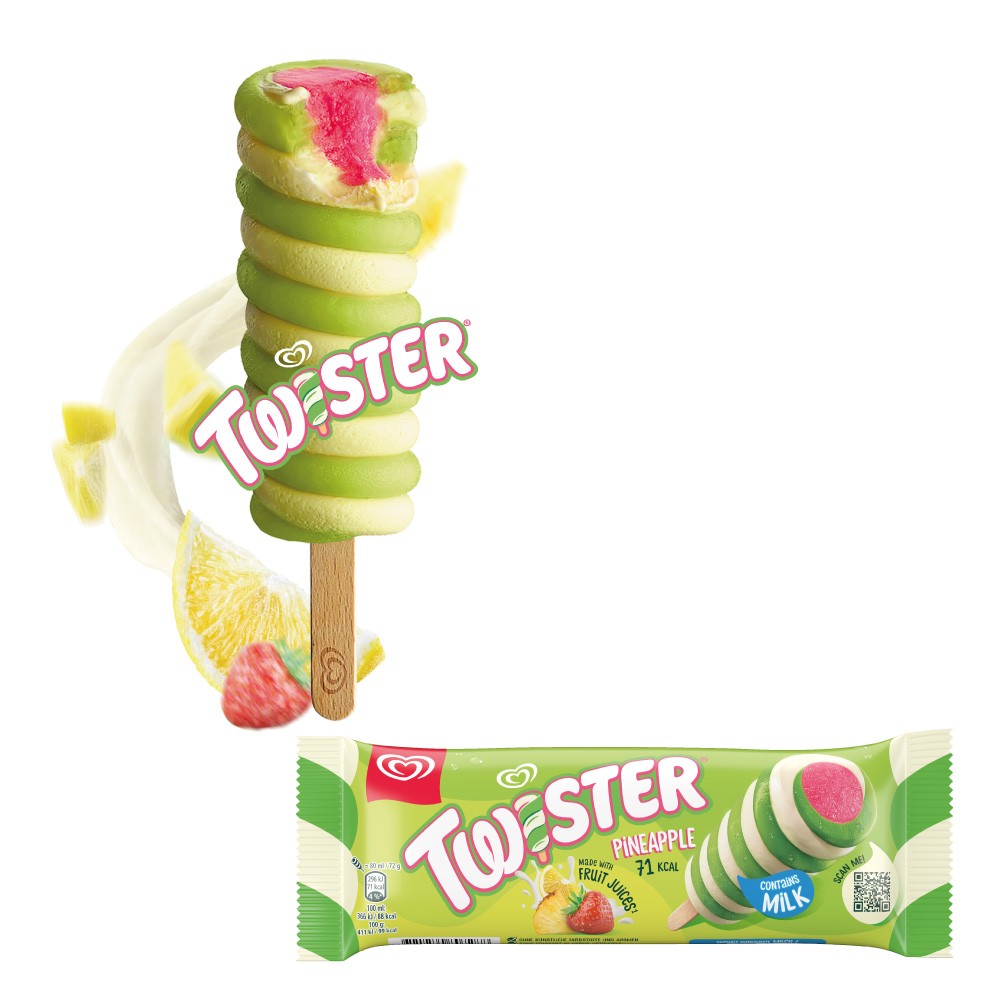 Lusso Twister Pineapple (35 x 80 ml) 
