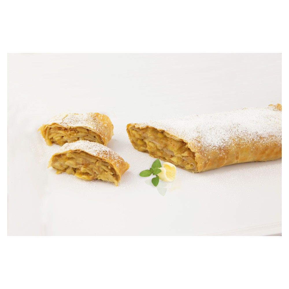 Caterline Strudel mit Äpfeln und Rosinen, roh PS