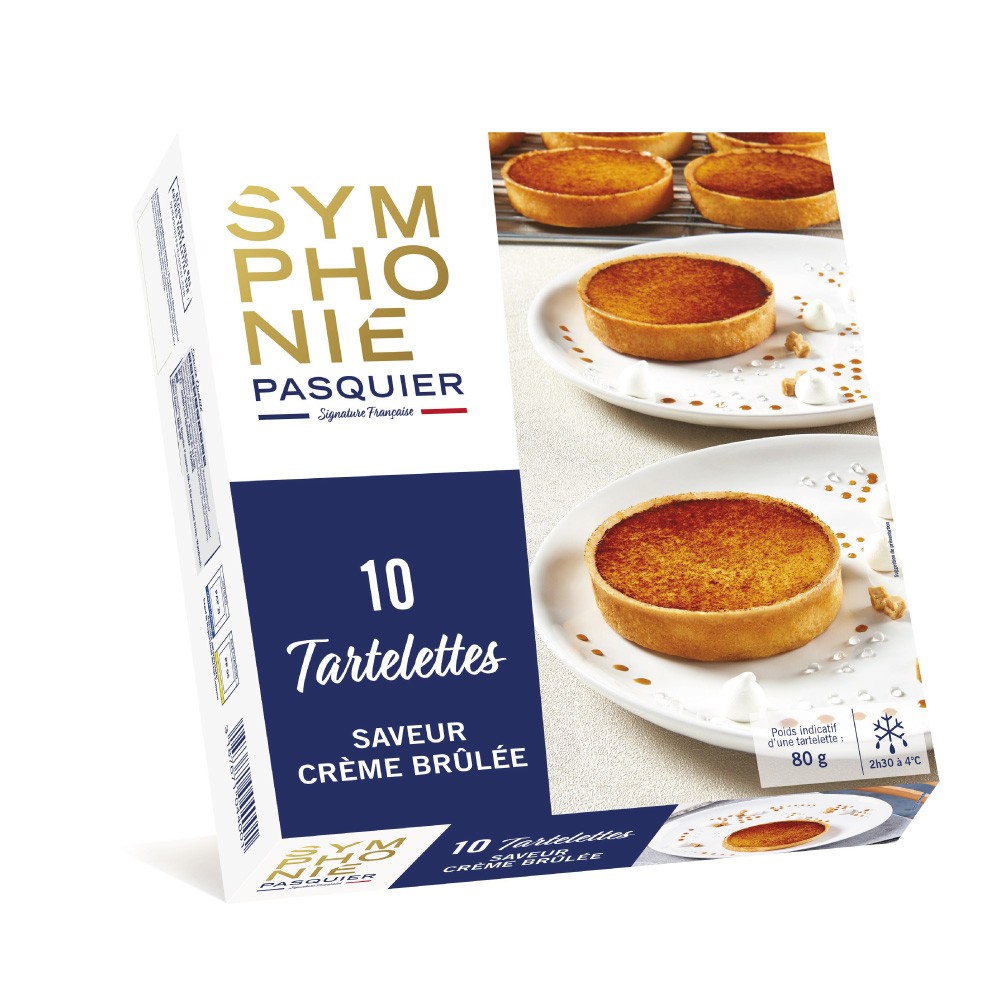 Tartelette Saveur Crème Brulée 80 gr