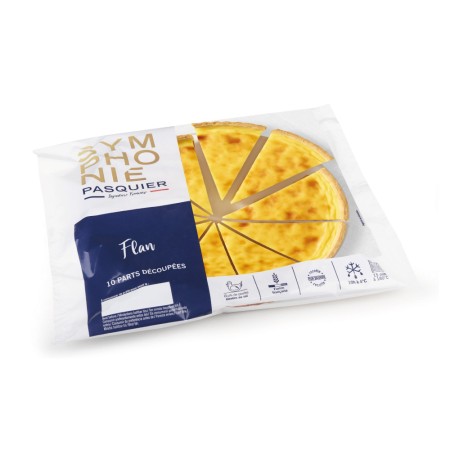 Tarte au Flan surgelée 10x(10x72 gr)