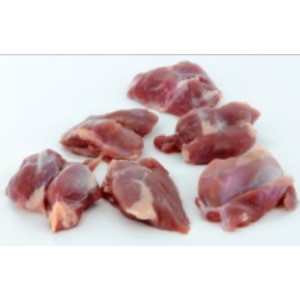 Ragout de cuisse de canard s/os s/peau 50-60gr