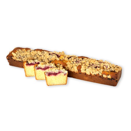 Cake crumble, framboise-vanille (2x1500gr) 5007