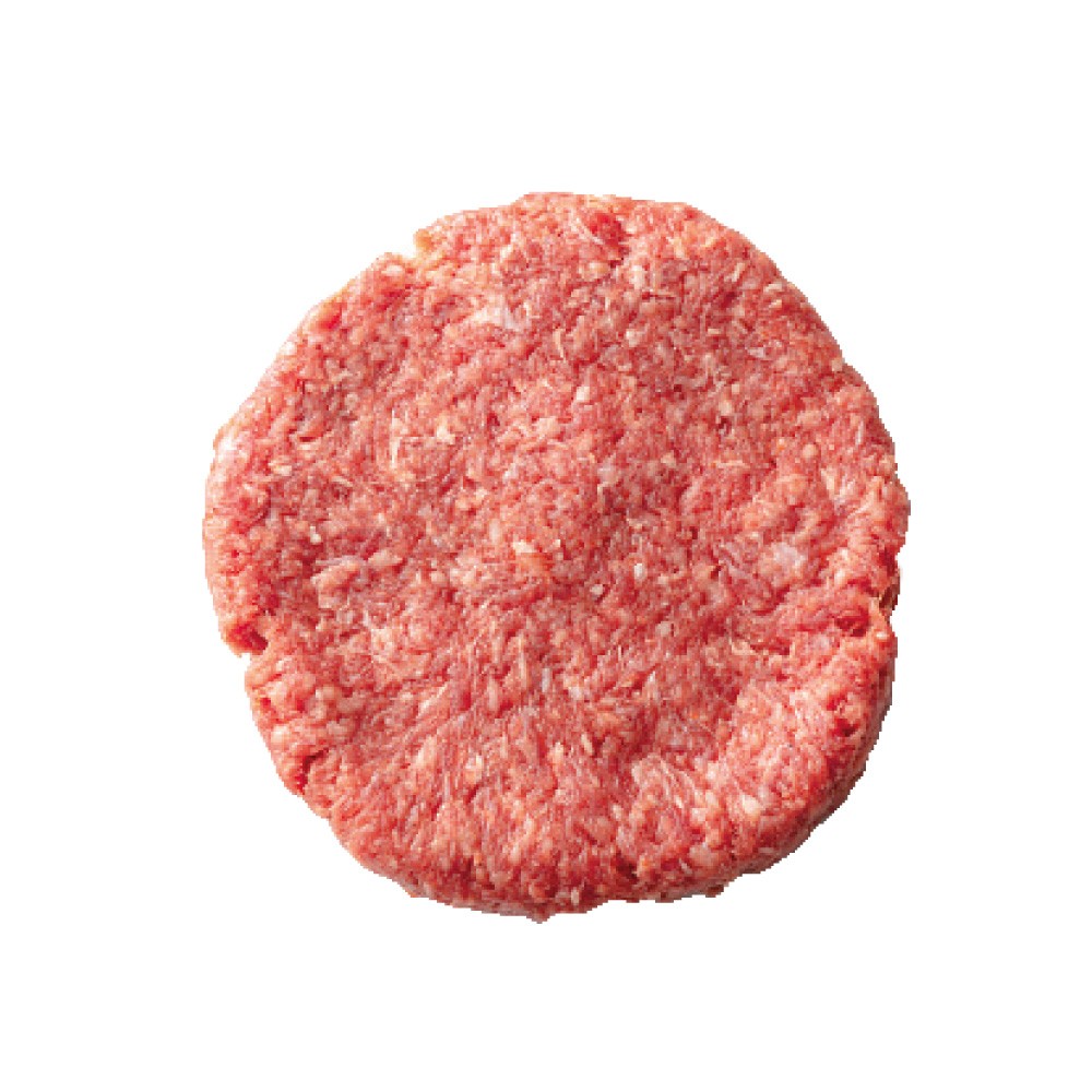 Hamburger aus reinem Rindfleisch, Premium-Qualität